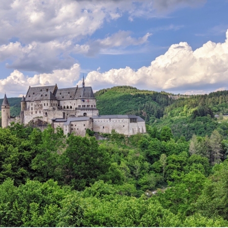 Explore plenty of castles in the countryside and the insurmountable green forest