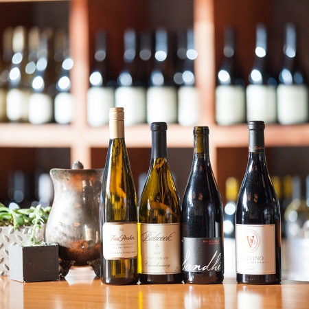 The Urban Wine trail offers all the best of wine country in a hip downtown scene.