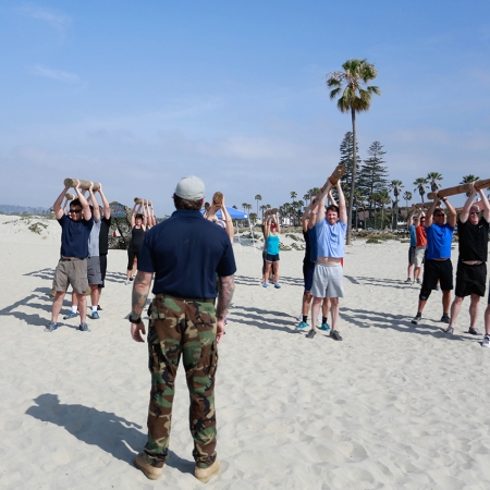 Boot Camp with Navy Seals is a unique teambuilding option.