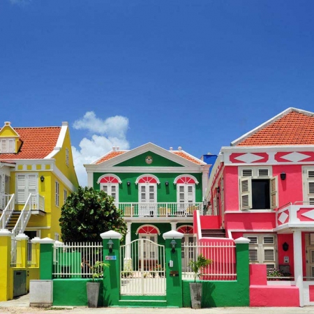 Cultural and Historical Walking Tour of Willemstad, consists of several distinct historic districts, reflecting different eras of colonial town planning and development.