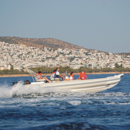 Tired of buses? Why don’t you try a zodiac transfer, while visiting areas in Athenian Riviera?