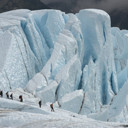 Glacier trekking 