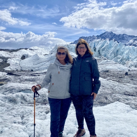 Explore the breathtaking landscapes of Alaska on a glacier trekking adventure!