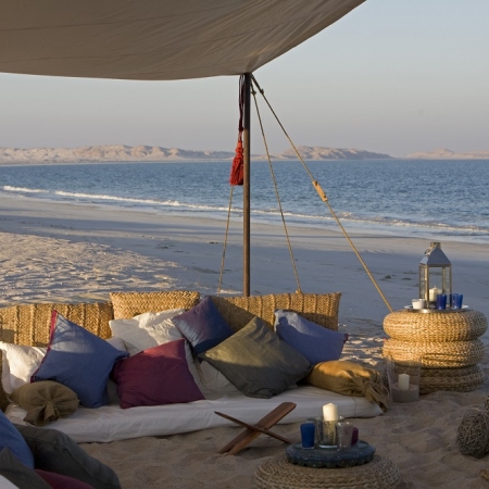 Treat your guests to a private event in one of Oman’s deserted beaches along the never-ending coastline. 